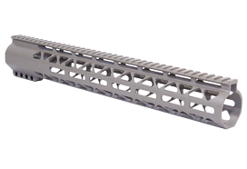 15″ AIR-LOK SERIES M-LOK COMPRESSION FREE FLOATING HANDGUARD WITH MONOLITHIC TOP RAIL (.308 CAL) (FLAT DARK EARTH)