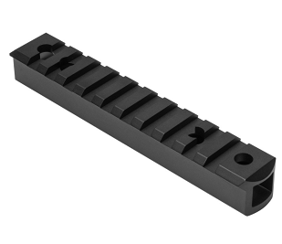 10/22 Receiver Picatinny Tall Rail - Black