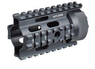 UTG PRO® AR Pistol 4" Free Float Quad Rail System