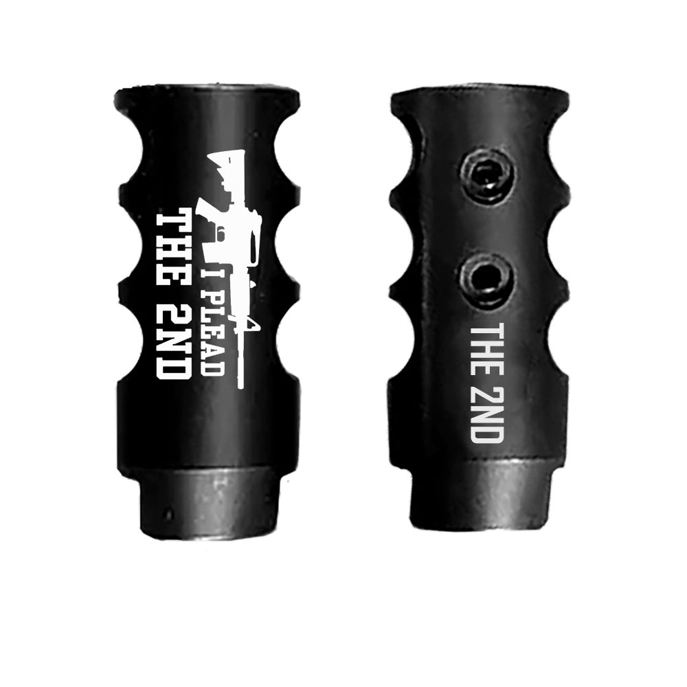 .223/5.56/.22LR Competition Muzzle Brake 1/2×28 Pitch Engraved