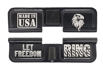 AR-15 Ejection Port Laser Engraved – Let Freedom Ring