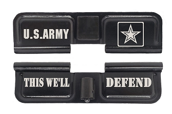 AR-15 Ejection Port Laser Engraved – US Army