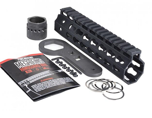 AR Mega Fins / Key-Mod Handguard Rail G2 12" - Black