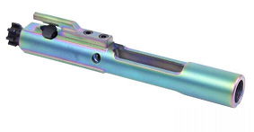 AR-15 BOLT CARRIER GROUP MIL-SPEC BCG (RAINBOW PVD COATED)