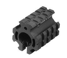 UTG PRO AR15 Low-pro Quad-rail Gas Block for .75" Barrel