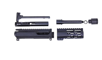 AR-15 9MM CAL COMPLETE UPPER KIT (5″ AIR-LOK SERIES M-LOK HG)