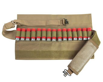 Shotgun Bandolier Sling w/Sling Swivel Hardware