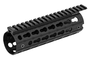 UTG PRO® AR15 Super Slim Keymod Carbine Length Drop-in Rail