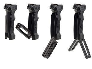 UTG® D Grip® with Ambi. Quick Release Deployable Bipod