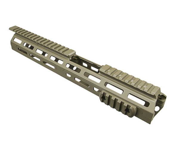 M-Lok® Drop In Handguard - 13.5"L Carbine Extended Handguard Length - Tan