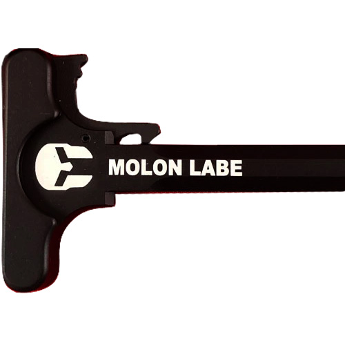 AR-15 Laser Engraved Charging Handle –Molon Labe