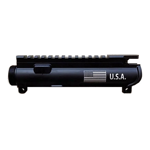 AR-15 UPPER RECEIVER ENGRAVED-Flag - USA