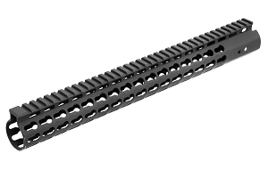 UTG PRO® Keymod AR15 15" Super Slim Free Float Handguard